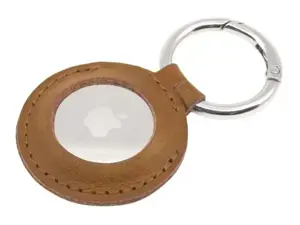 "AirTag" dėklas FIXED, rudos spalvos