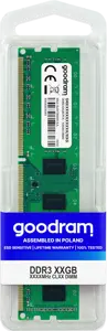 "Goodram GR1333D364L9/8G", 8 GB, 1 x 8 GB, DDR3, 1333 MHz, 240 kontaktų DIMM