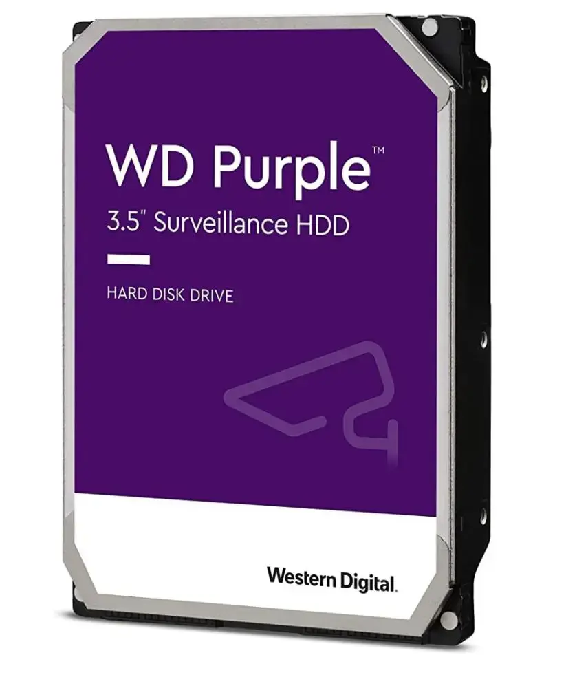 WD Purple 6TB SATA 3,5 colių vidinis kietasis diskas 256 MB spartinančiosios atminties