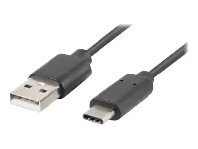 LANBERG CA-USBO-31CU-0018-BK Lanberg USB-C(M)->A(M) 3.1 1.8M juodos spalvos kabelis