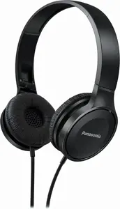"Panasonic" RP-HF100ME ausinės su mikrofonu, juodos spalvos