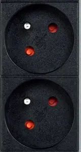 GEMBIRD Power Distribution Unit PDU 9 French Sockets 1U 16A French Plug 2m Cable
