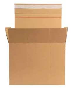Pakavimo dėžė su lipnia juostele, 250x160x65 mm