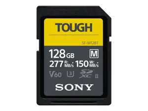 "Sony" SF-M128T, 128 GB, SDXC, 10 klasė, UHS-II, 277 MB/s, 150 MB/s