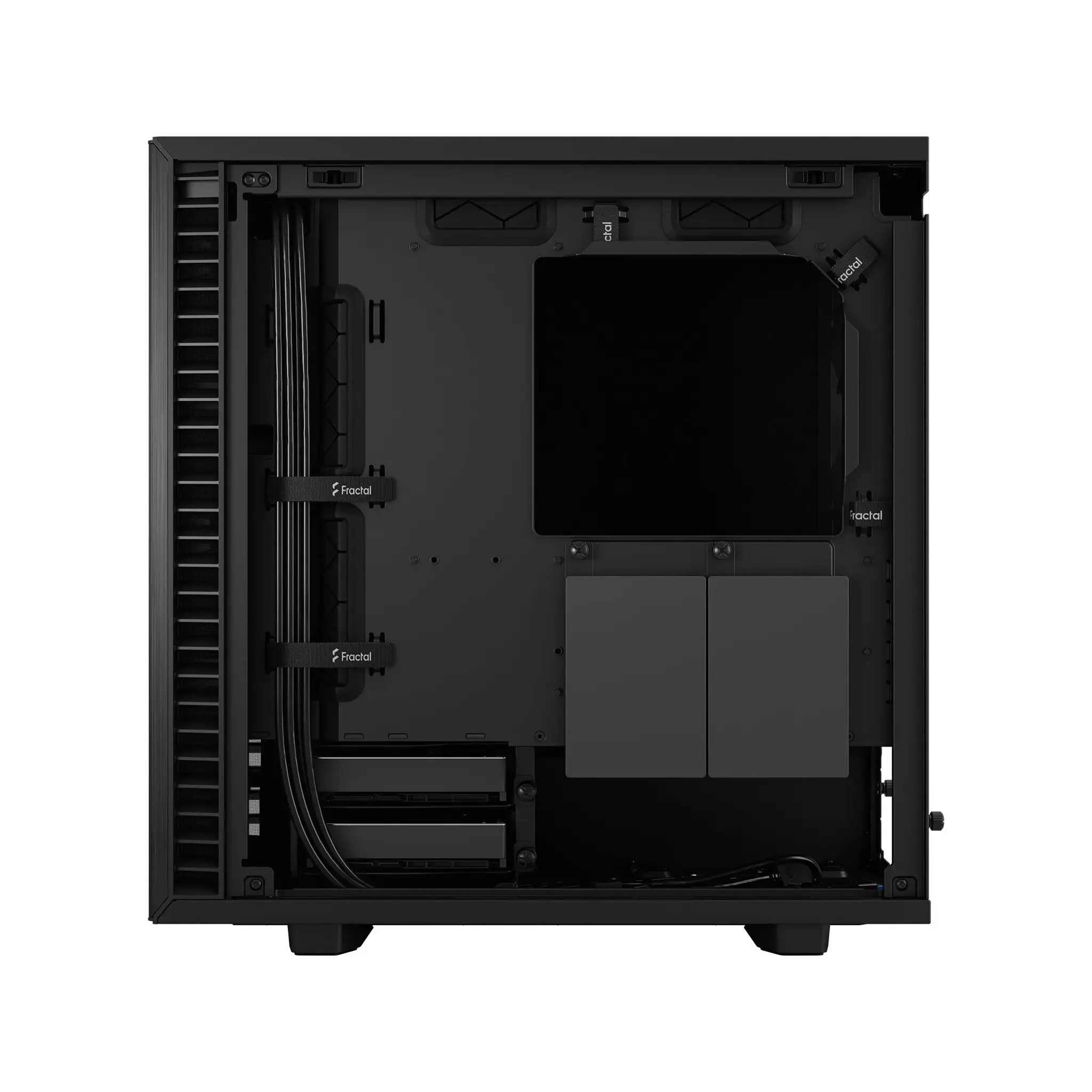 Fractal Design Define 7 Mini Black Solid, mATX, Mini-DTX, Mini ITX, maitinimo šaltinis pridedamas Ne
