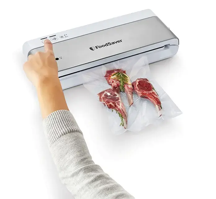 "FoodSaver VS0100X" vakuuminė sandarinimo mašina "Silver", balta