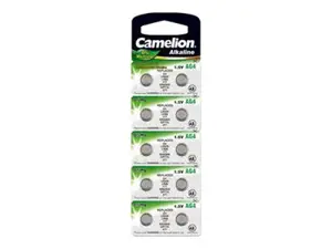 Camelion AG4/LR66/LR626/377, šarminis mygtukinis elementas, 10 vnt.