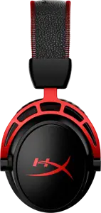 "HyperX Cloud Alpha" - belaidės žaidimų ausinės (juodai raudonos), belaidės, 15 - 21000 Hz, žaidimų, 335 g, ausinės, juodos, raudonos