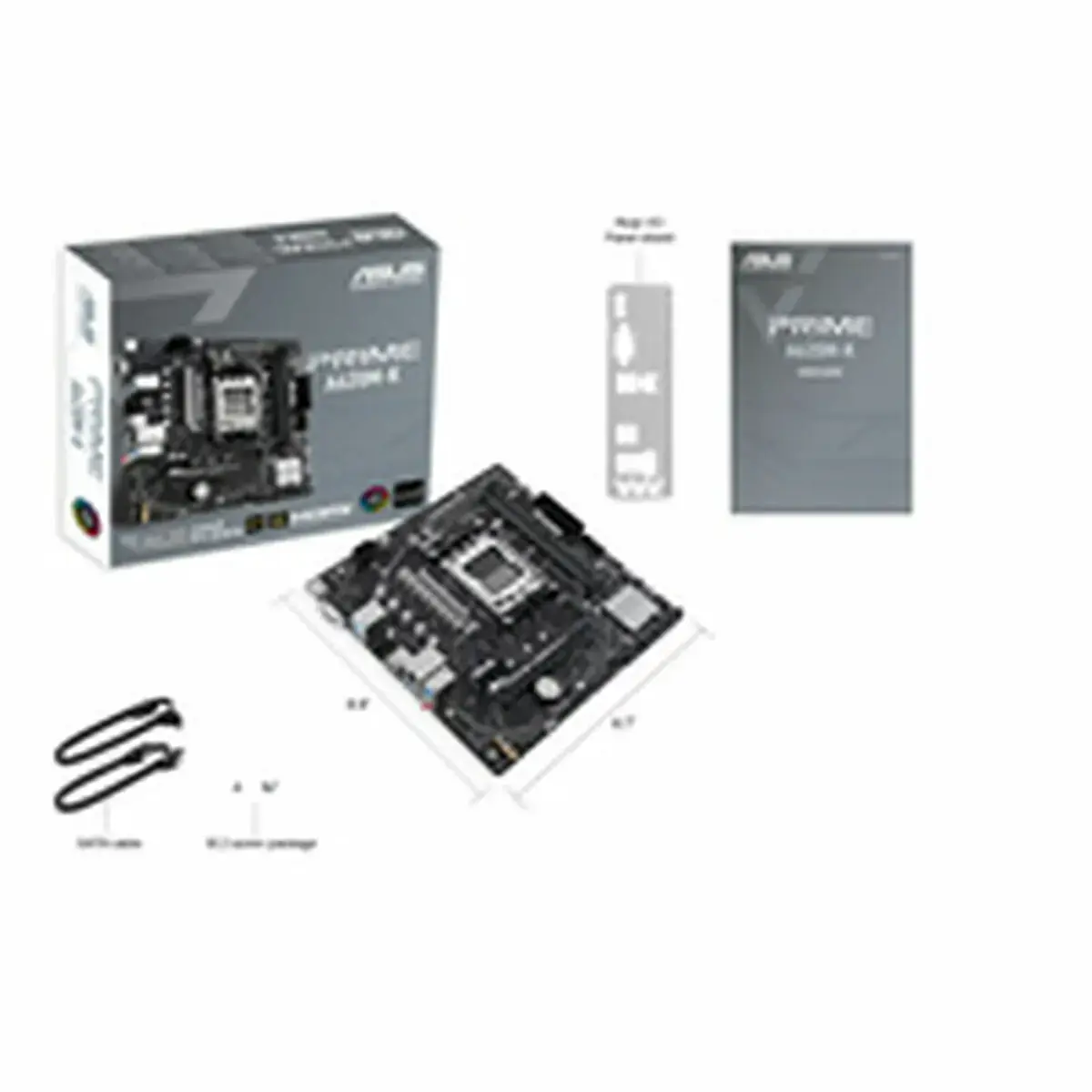 ASUS PRIME A620M-K AM5 2xDDR5 mATX MB 4xSATA 1xM.2