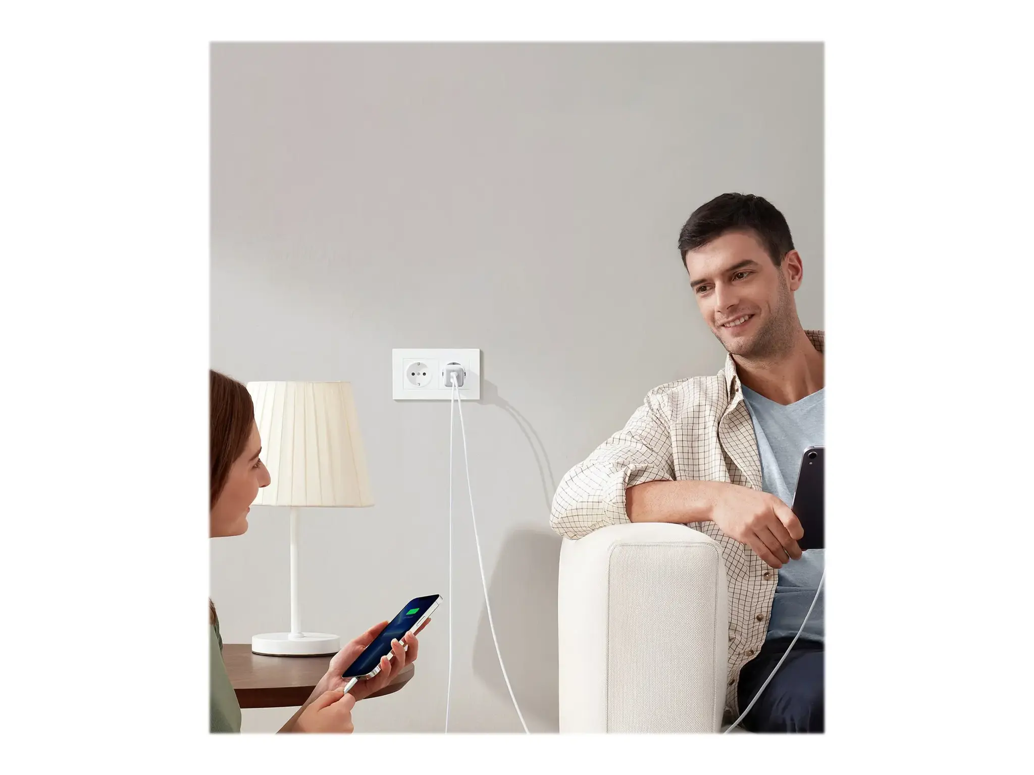 Anker 521 Nano Pro, Indoor, AC, White