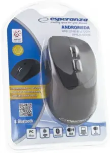 ESPERANZA EM123K BLUETOOTH OPTICAL MOUSE 6D ANDROMEDA BLACK