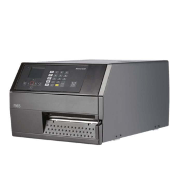 Honeywell PX65A 12 taškų/mm (300 dpi), pervyniojimas, LTS, disp. (spalvotas), Ethernet, multi-IF