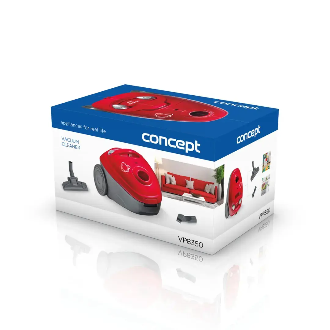 Concept VP8350 bagged vacuum cleaner, 1.8 l, 700 W