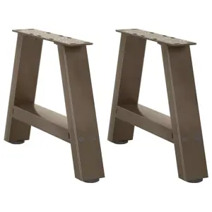 Kavos staliuko kojelės, A formos, 2 vnt., 30x(30-31) cm, plienas
