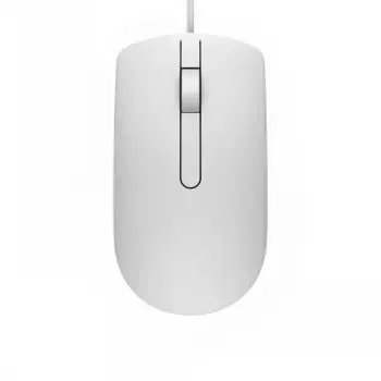 DELL WIRED MOUSE - MS116 - WHITE