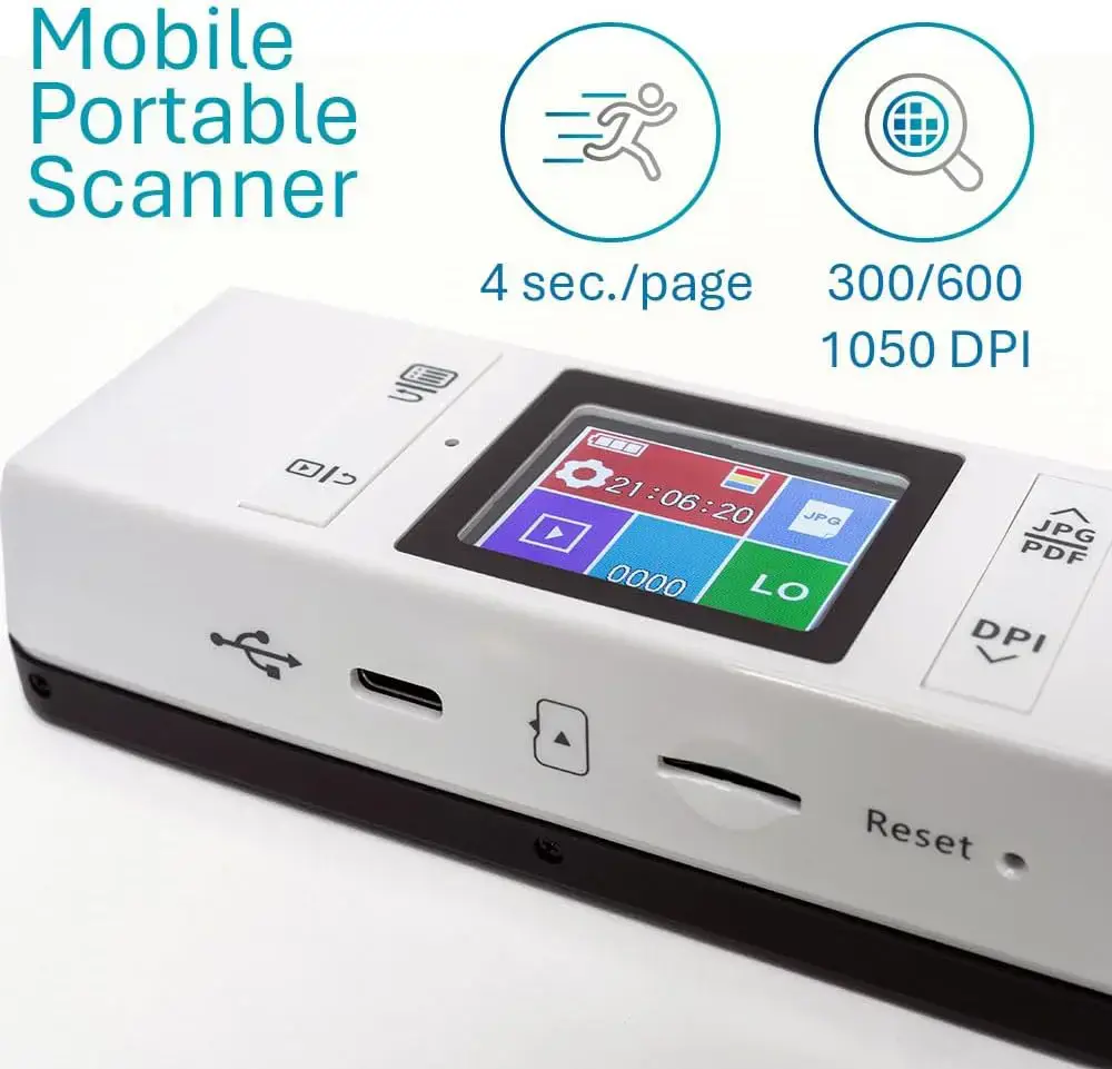 IRIS IRIScan Book 7 Dyslexic | Handheld Scanners