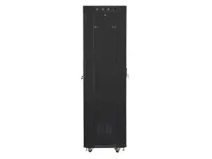 LANBERG laisvai stovinti 19 colių spinta 42U 600x600 tinklinės durelės LCD plokščia pakuotė juoda