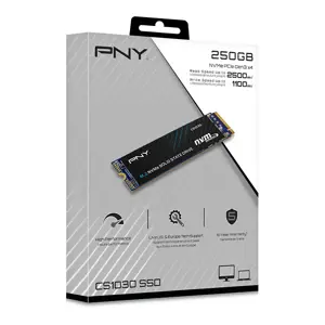SSD diskas PNY M280CS1030-256-BLK 250 GB, M.2, PCI Express 3.0