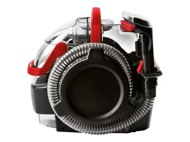 "Bissell" dėmių valytuvas "SpotClean Pro" su laidu, rankinis, plovimo funkcija, 750 W, raudonas / titano spalvos, 24 mėn. garantija