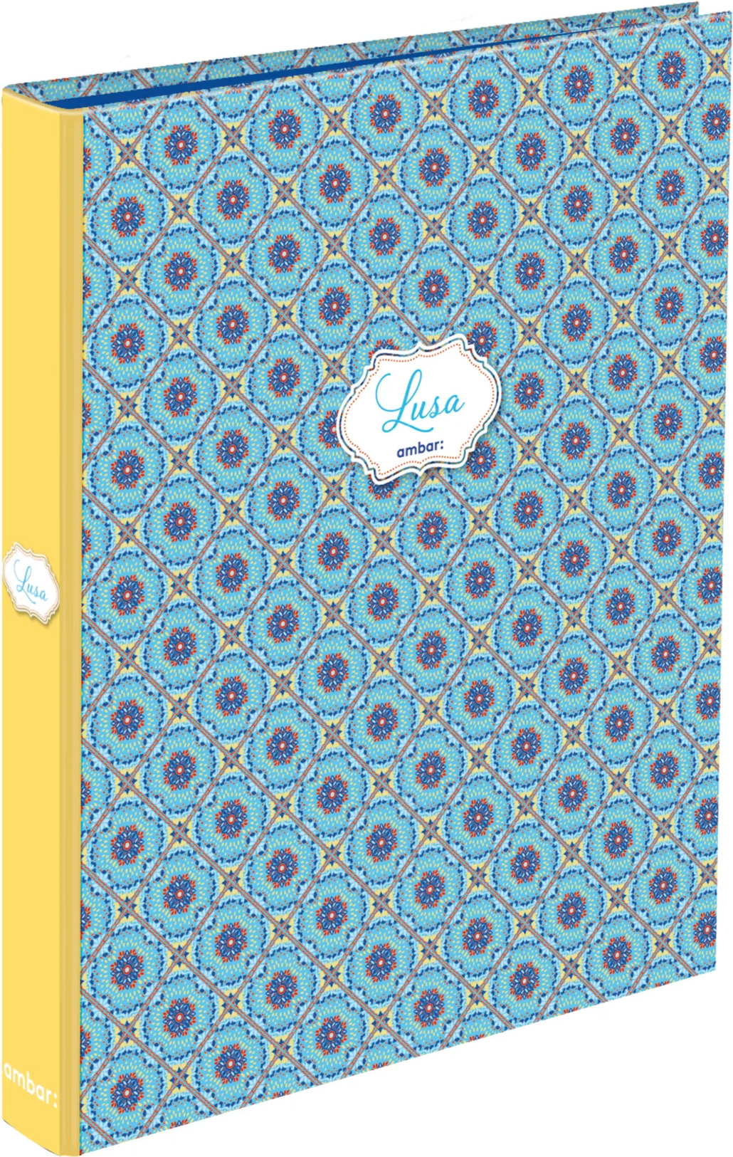 A4 Ringbinder 4 Rings Lusa Tile