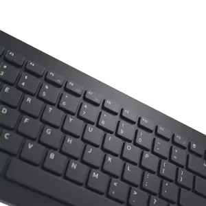 DELL KM3322W, Full-size (100%), Wireless, RF Wireless, Black, Mouse included