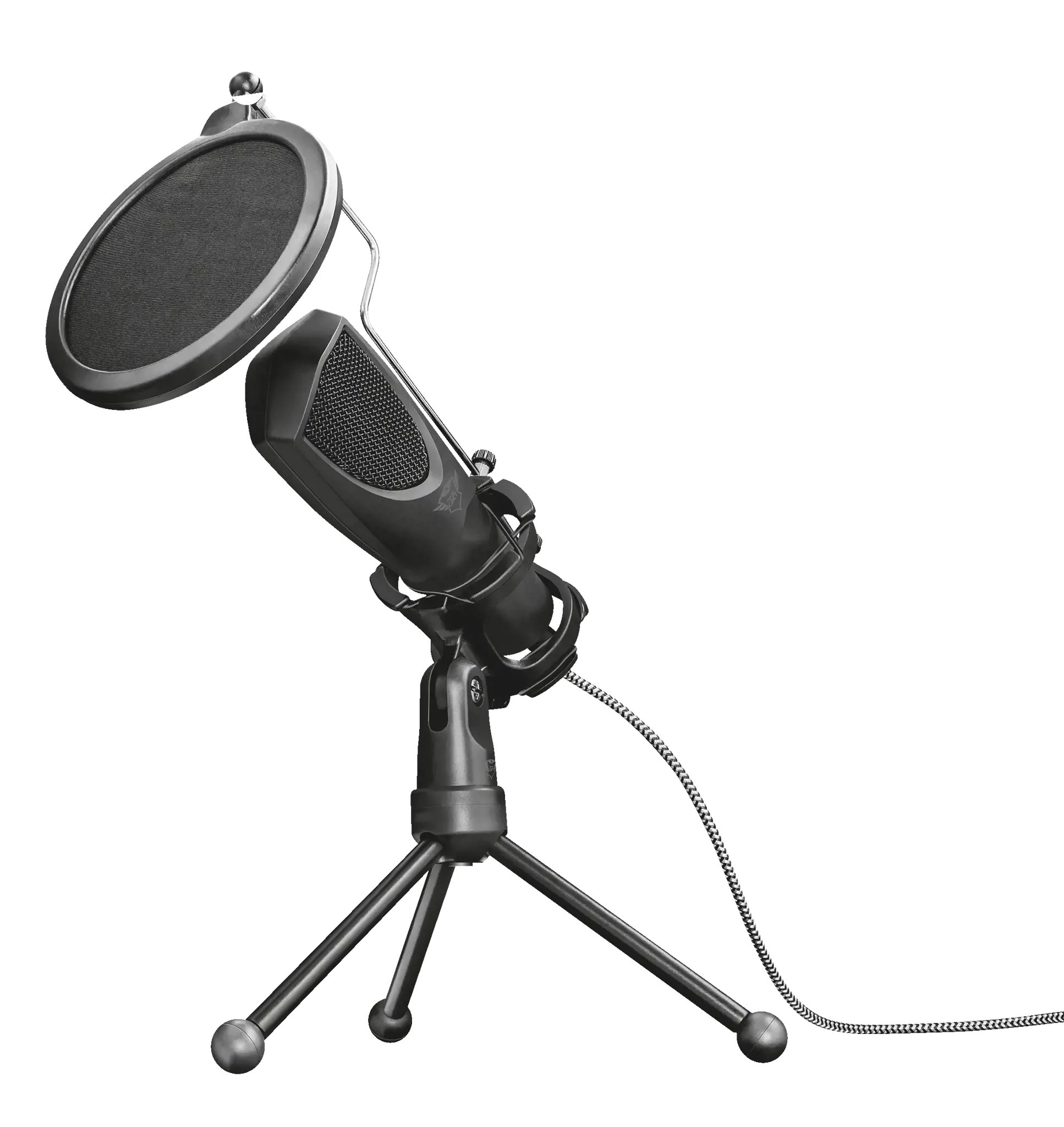 "Trust GXT 232 Mantis", kompiuterio mikrofonas, -38 dB, 50-16000 Hz, 32 Ω, visakryptis, laidinis