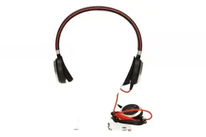 Jabra EVOLVE 40 MS Stereo, laidinis, biuro / skambučių centras, 171 g, ausinės, juodos spalvos