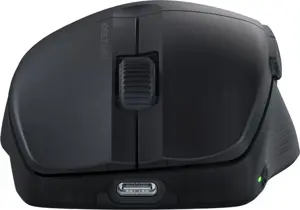 Turtle Beach Pure Air - Ultra-Light Wireless Ergonomic RGB Gaming Mouse, 26K DPI Optical Sensor, 125 hour Battery, Dual Wireless System, TITAN Optical Switches, Bluetooth, RGB Illumination. Semi-translucent Black, Right-hand, Optical, RF Wireless + Bluetooth, 26000 DPI, Black, Translucent