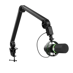 "Trust GXT 255+ Onyx", kompiuterio mikrofonas, 30-18000 Hz, 24 bitų, 96 kHz, 130 dB, kardioidinis