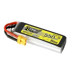Akumuliatorius Tattu R-Line 550mAh 7.4V 95C 2S1P XT30