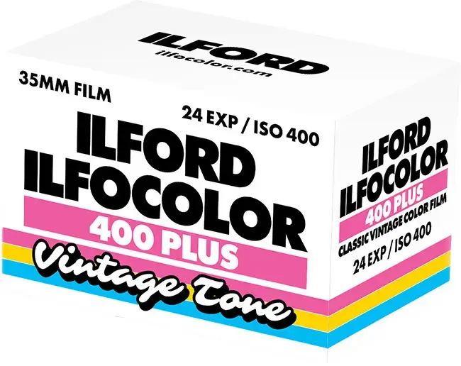 Ilford film Ilfocolor Plus Vintage Tone 400/24