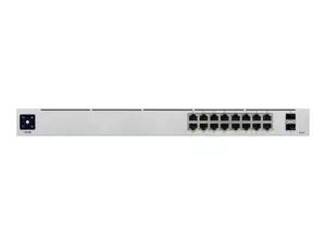 UBIQUITI USW-16-POE Ubiquiti USW-16-POE Gen2 16 prievadų + 2xSFP Gigabit PoE+ UniFi komutatorius