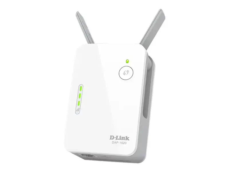 D-Link DAP-1620/E, Tinklo kartotuvas, 10/100/1000Base-T(X), IEEE 802.11a, IEEE 802.11b, IEEE 802.11g, IEEE 802.11n, IEEE 802.3ac, 802.11a, "Wi-Fi 5" (802.11ac), 802.11b, 802.11g, "Wi-Fi 4" (802.11n), 1200 Mbps, WPA, WPA2, WPS