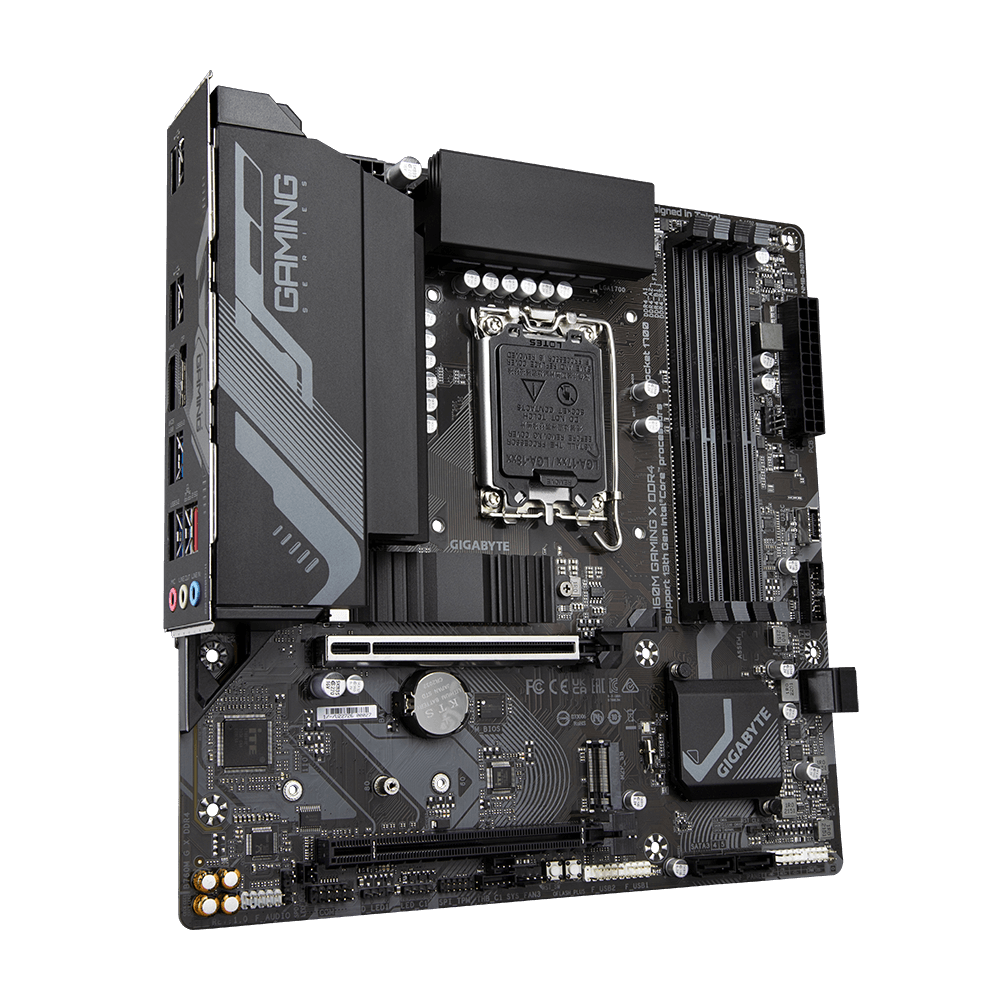 Gigabyte B760M GAMING X DDR4, "Intel", LGA 1700, "Intel® Celeron®", "Intel® Core™ i3", "Intel® Core™ i5", "Intel® Core™ i7", "Intel® Core™ i9",..., LGA 1700, DDR4-SDRAM, 128 GB