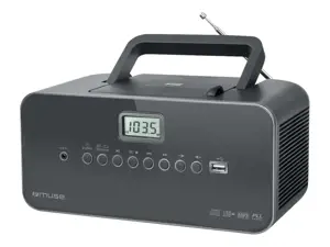 "Muse" Nešiojamasis radijo imtuvas M-28DG USB prievadas, AUX įvestis,