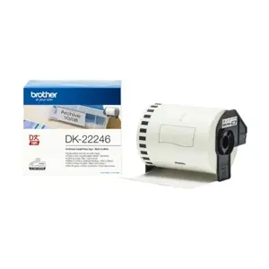 Brother DK-22246, juoda ant balto, DK, juoda, balta, tiesioginis terminis, Brother, QL-1100, QL-111…