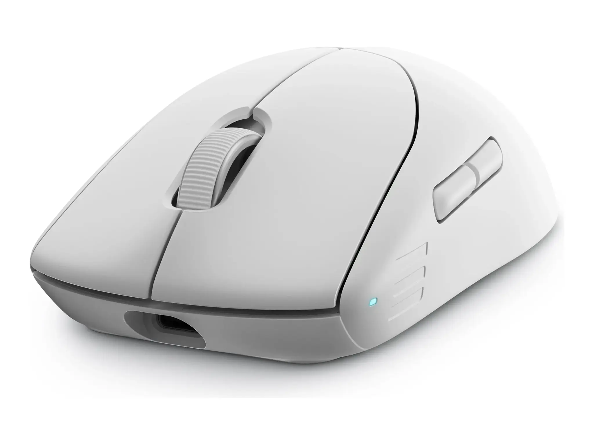 Alienware Pro Wireless Gaming Mouse, Ambidextrous, Optical, RF Wireless + USB Type-C, 26000 DPI, 0.25 ms, White