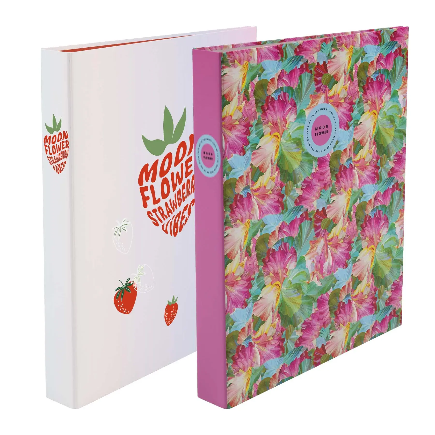 A4 Ringbinder 2 Rings Teen Moonflower