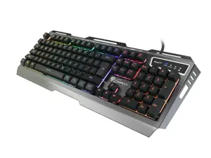 NATEC NKG-1234 Klaviatūra GENESIS RHOD 420 Gaming RGB apšvietimas, USB, JAV išdėstymas
