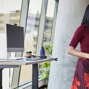 HP EliteOne 840 G9 All-in-One Touchscreen PC Intel® Core™ i5 60.5 cm (23.8") 1920 x 1080 px All-in-One PC 16 GB DDR5-SDRAM 512 GB SSD Windows 11 Pro Wi-Fi 6E (802.11ax) Silver