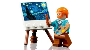 LEGO IDĖJOS 21333 ŽVAIGŽDĖTA NAKTIS - VINCENTAS VAN GOGAS