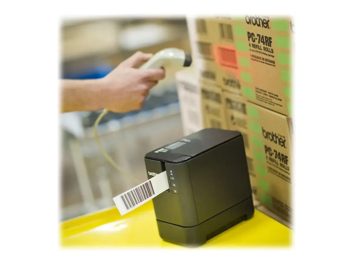 Brother PT-P950NW, TZe, terminio perdavimo, 360 x 360 DPI, 60 mm/s, laidinis ir belaidis, juodas