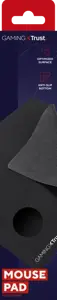 Trust GXT 754, Juodas, Vienspalvis, Neslystantis pagrindas, Žaidimų pelės kilimėlis