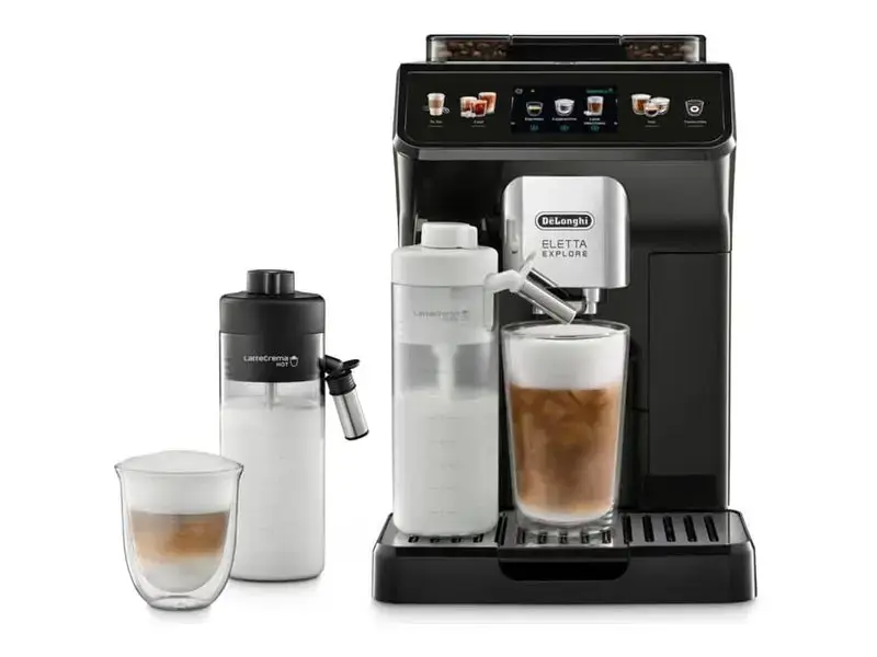 Kavos aparatas DeLonghi ECAM450.55.G, 1,8 litrai, 1450 W, Pilka, Automatic