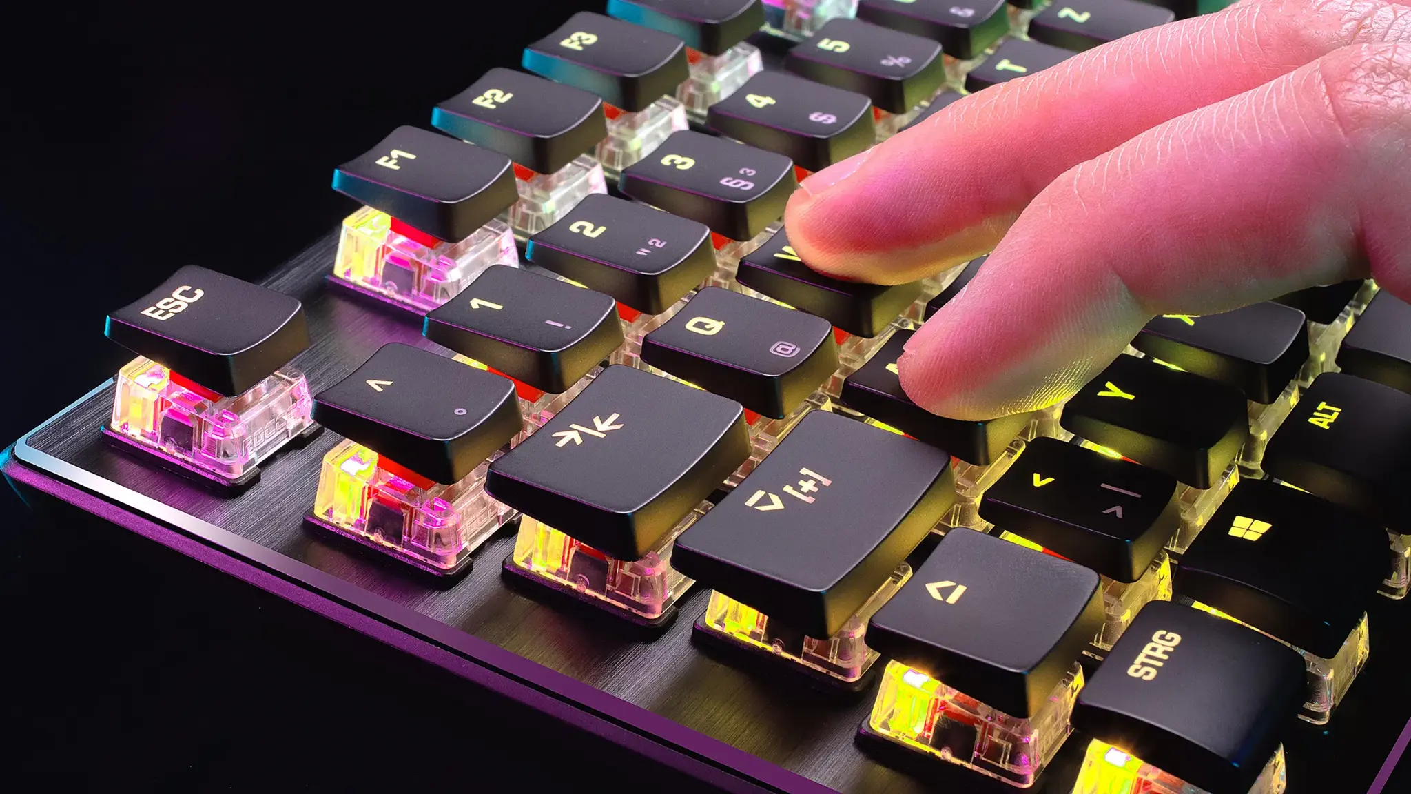 Turtle Beach keyboard Vulcan TKL Aimo US