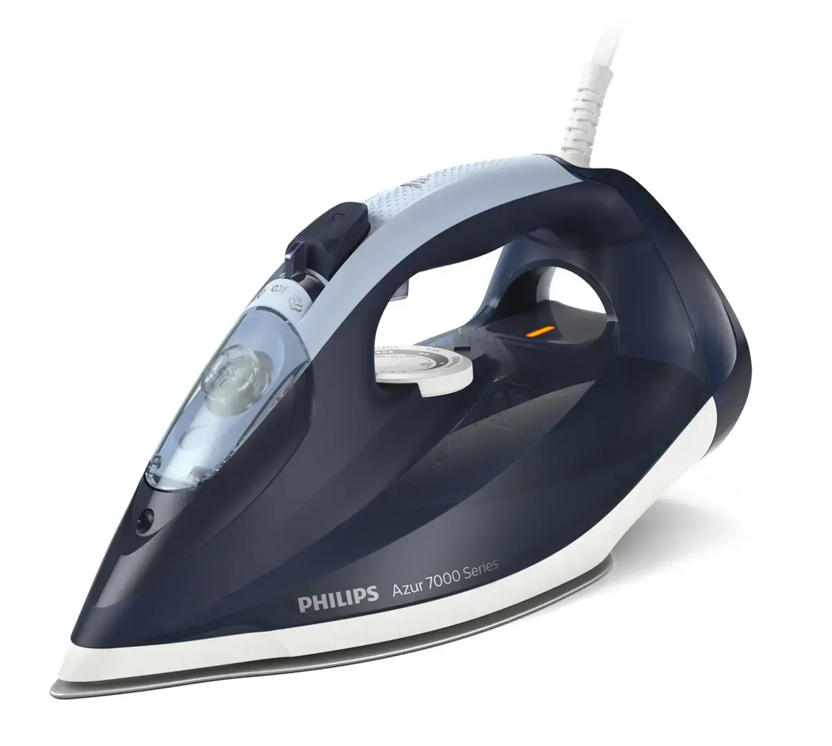 "Philips" 7000 serijos DST7030/20, sausas ir garų lygintuvas, "SteamGlide Plus" padas, 2 m, 250 g/min, mėlynas, 50 g/min