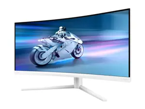 Philips | 34M2C5501A/00 | 34 " | VA | WQHD | 21:9 | 180 Hz | 1 ms | 3440 x 1440 pixels | 300 cd/m² | HDMI ports quantity 2 | White