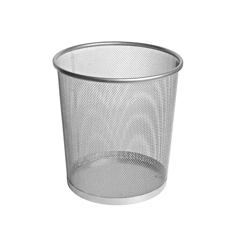 Šiukšlių dėžė FOROFIS, 16l, metalinė, sidabrinės sp.