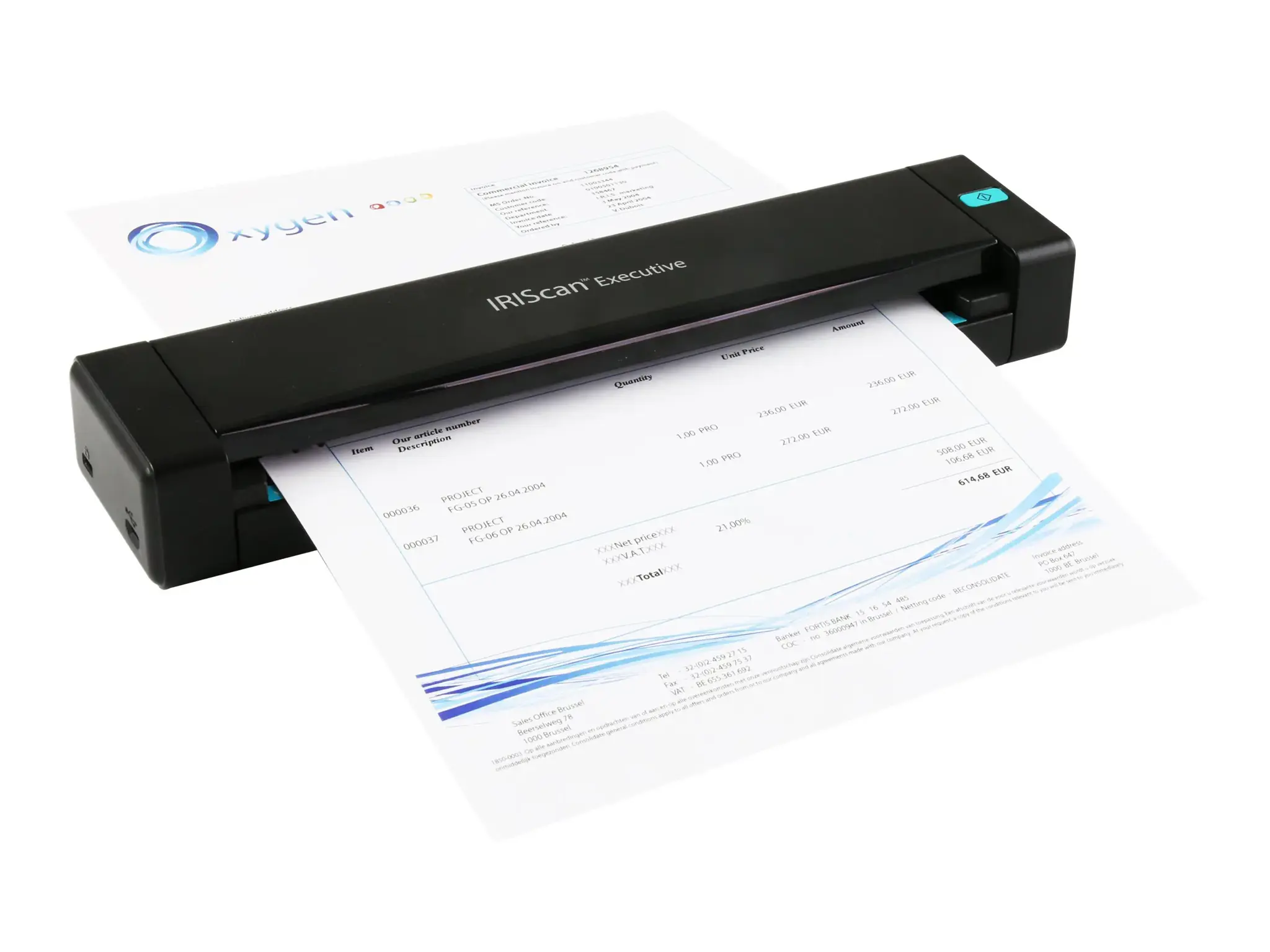 I.R.I.S. IRIScan Executive 4, 216 x 813 mm, 600 x 600 DPI, 1200 x 1200 DPI, 8 ppm, 8 ppm, 5 ipm