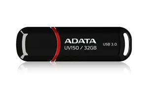 A-DATA UV150 32GB USB3.0 atmintinė juoda